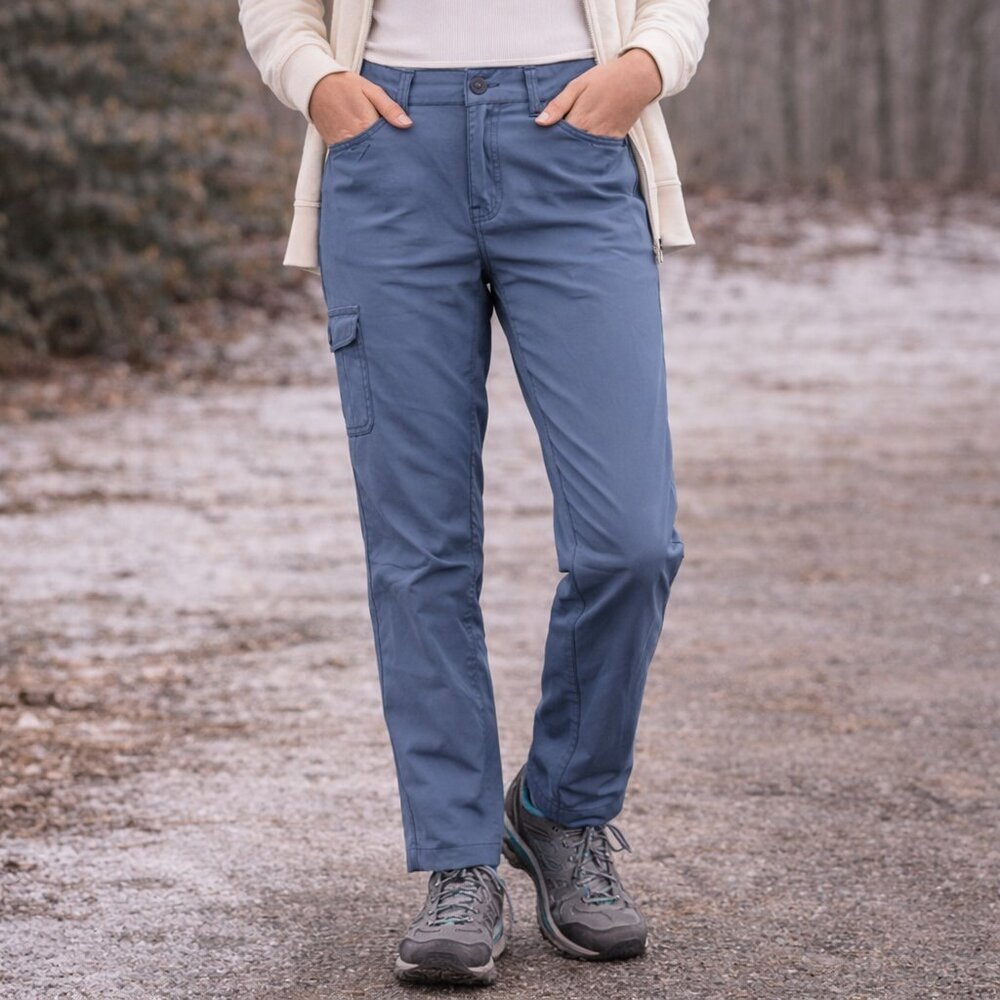 Columbia Hiking Pants Women's Size 8 Cargo Outdoor Travel Lightweight Trail Pant